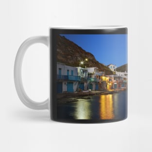 Klima village, Milos island Mug